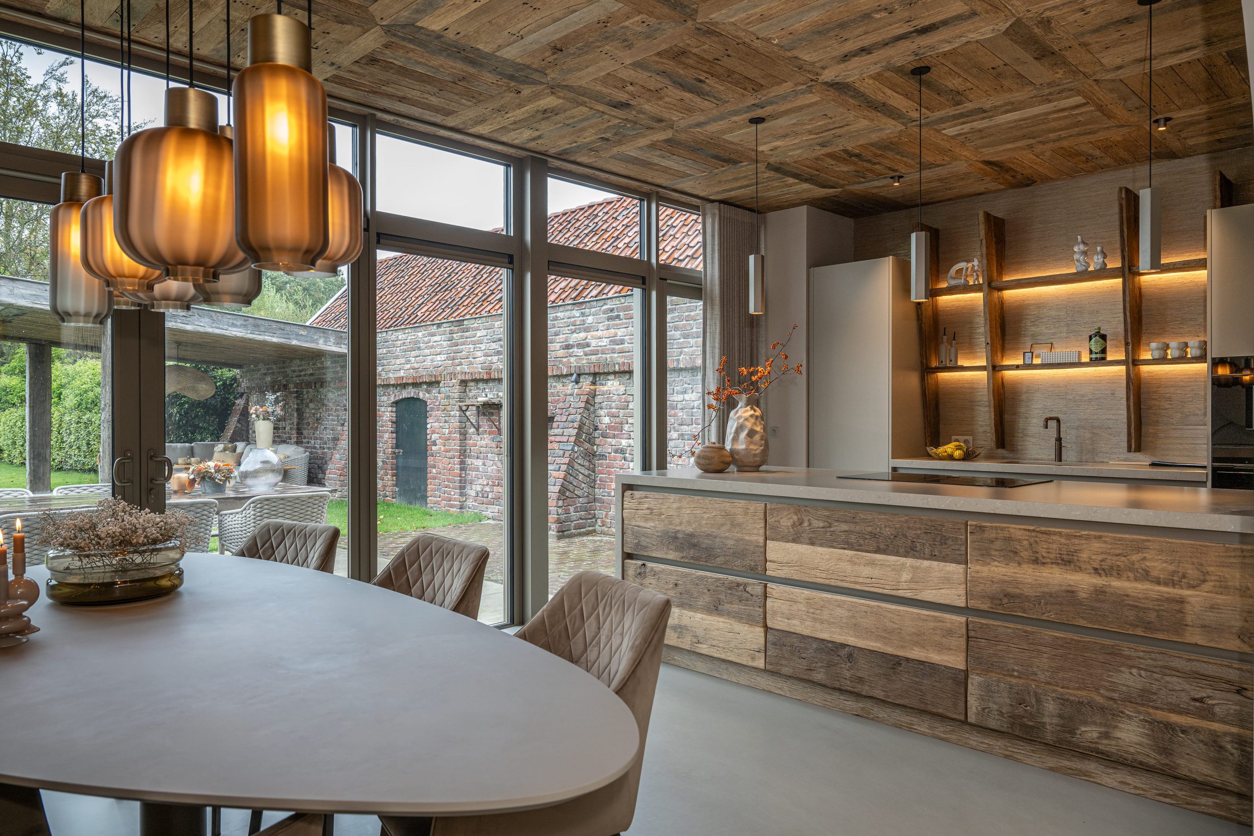 Keuken-reclaimed-oak-hergebruikt-eikenhout