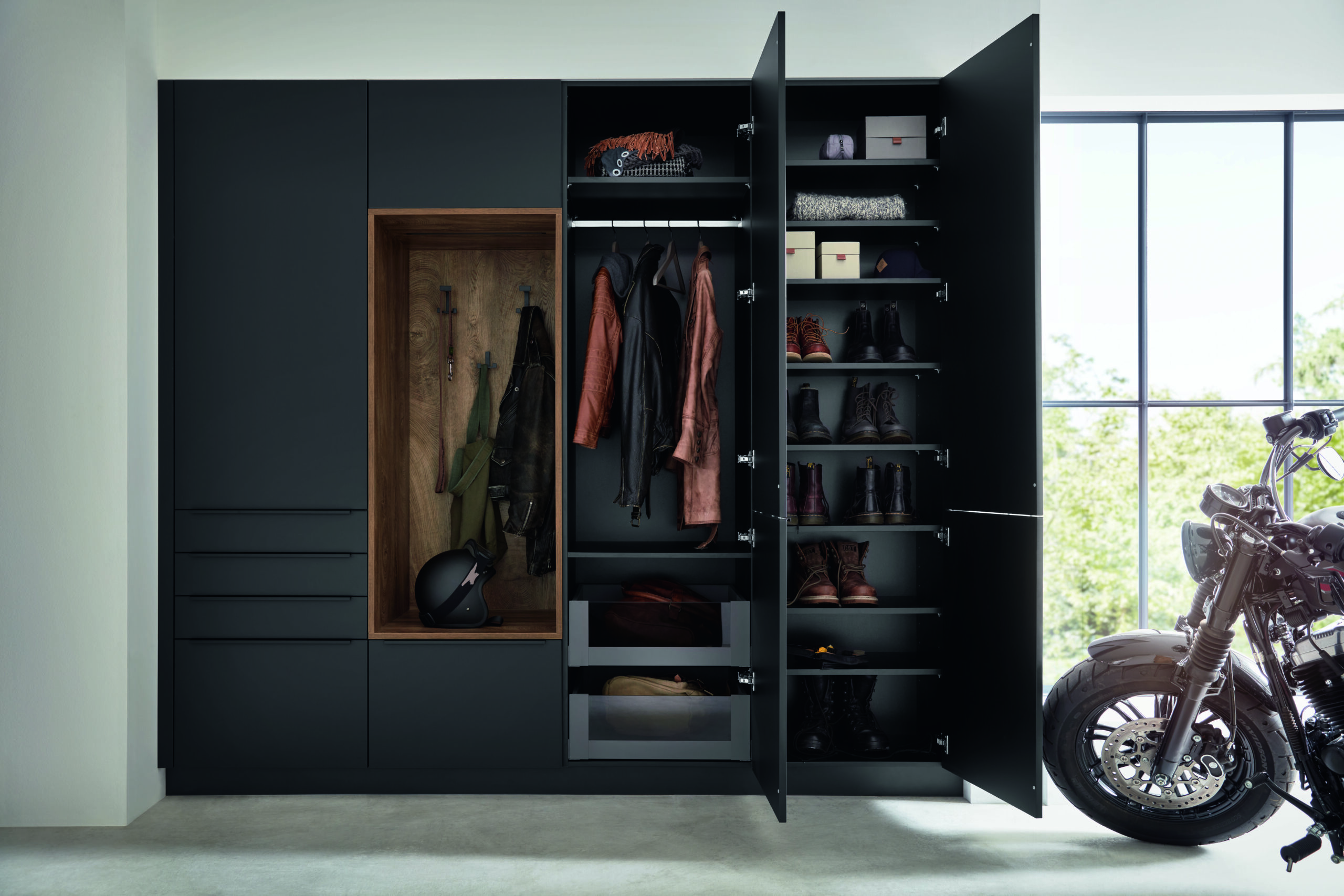 De bijkeuken als opslag